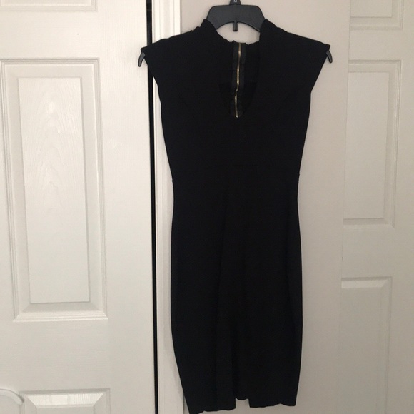 Windsor Formal Black Deep V-neck - Pencil Skirt - Picture 2 of 5